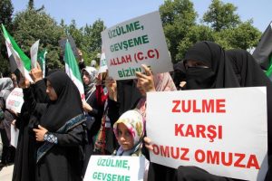 Bursa'da darbe tepkisi