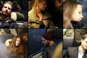 Trende uyuklayana reklam s&uuml;rprizi