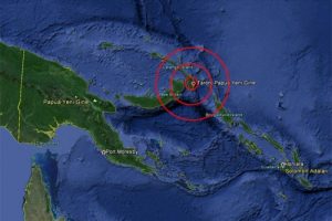 Papua Yeni Gine'de 7,2 b&uuml;y&uuml;kl&uuml;ğ&uuml;nde deprem