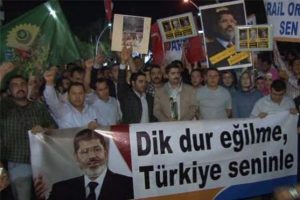 Mursi'ye destek eylemi