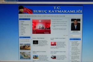 Kaymakamlık sitesinde şaşırtan uyarı
