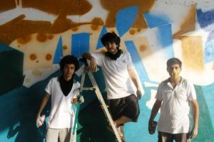 K&ouml;pr&uuml;ler graffitti sanatıyla s&uuml;sleniyor