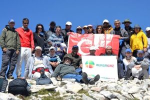 Uludağ zirvesine Bursagaz imzası