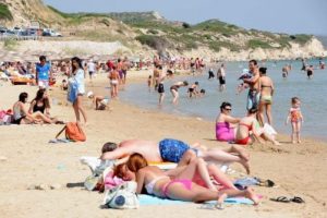 Ayazma'de deniz keyfi