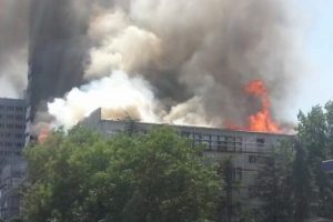 Ankara'da korkutan yangın