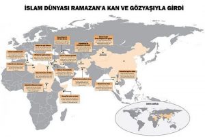 İslam d&uuml;nyası Ramazan'a kan ve g&ouml;zyaşıyla girdi