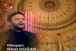 Nihat Doğan ezan okudu