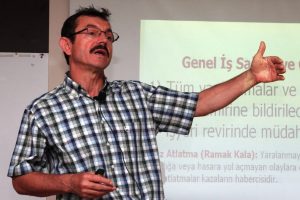 Belediye personeline iş sağlığı ve g&uuml;venliği eğitimi
