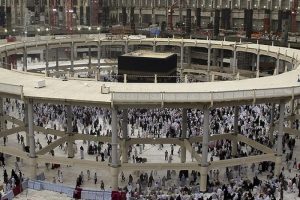 Kabe'ye yeni tavaf alanı inşa edildi