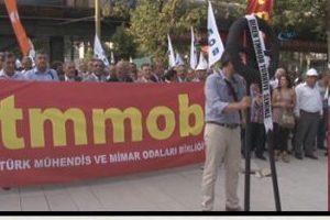 TMMOB'dan 'Torba Yasa' protestosu