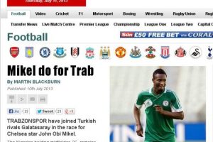 İngiliz gazetesinden Trabzonspor iddiası