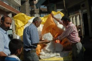 Bir poşet kar 1 lira