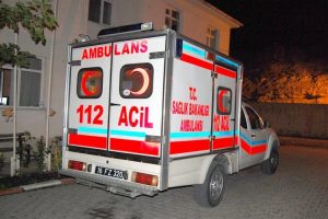 Harmancıklılar bu ambulansa emanet!