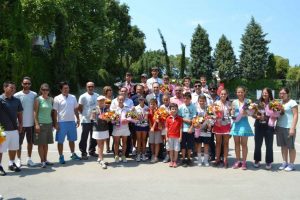 Şahin'den tenis kortlarında inceleme