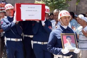 İntihar eden asker Kayseri'de toprağa verildi