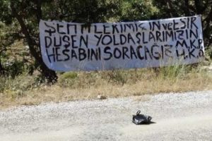 Tunceli'de bombalı tuzak