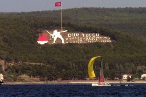 &Ccedil;anakkale Boğazı'nda yat şenliği