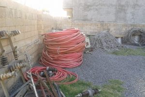 Kablo &ccedil;alan şahıs yakalandı