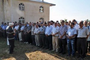 Gıyabi cenaze namazı kılındı