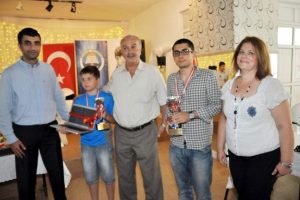 Mudanya da satranç şampiyonası yapıldı