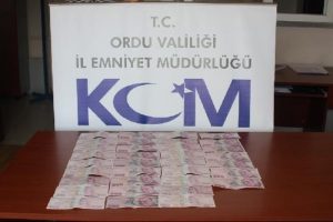 Polisten sahte para operasyonu