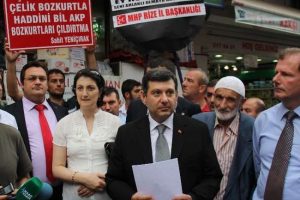 Rize'de 'siyah &ccedil;elenk' gerginliği