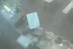 Kafenin kazanı b&ouml;yle patladı