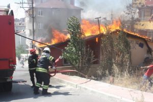 Korkutan yangın