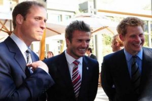 David Beckham'dan kraliyet bebeğine isim &ouml;nerisi