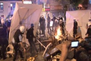 Polis son "Gezi Operasyonu"yla ilgili g&ouml;r&uuml;nt&uuml; dağıttı