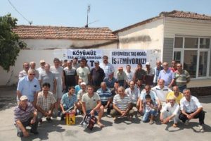 &Ccedil;ED toplantısına protesto engeli