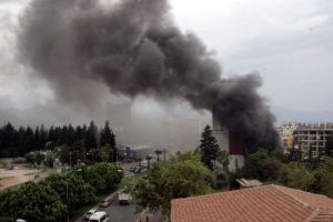 Antalya'da korkutan yangın