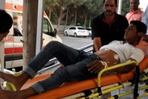 Suriye mermisi yine yaraladı