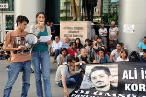 Eskişehir'de oturma eylemi