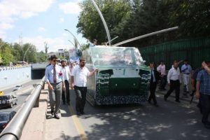 Ankara caddelerinde "darbe" tankı