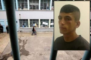 Cezaevinden boğazını keserek ka&ccedil;tı