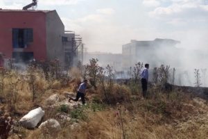 Yanmaktan son anda kurtuldular