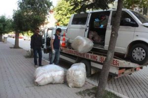 Esrar operasyonundan kalaşnikof &ccedil;ıktı
