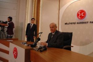 Bah&ccedil;eli'den Erdoğan'a tepki