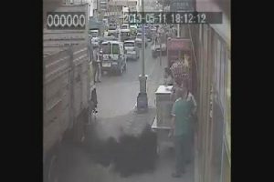 Egzoz dumanı kavga &ccedil;ıkardı