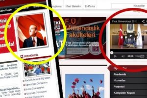 Atat&uuml;rk fotoğrafı kaldırıldı!