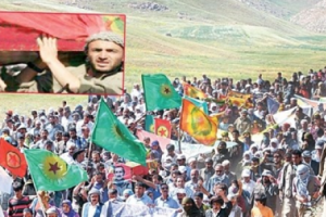 O PKK'lı bakın nerede ortaya &ccedil;ıktı