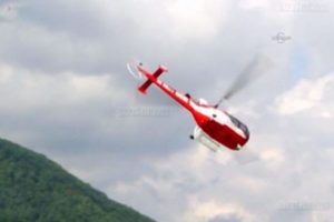 Rusya'da saniye saniye helikopter kazası