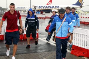 Trabzonspor İrlanda'ya geldi