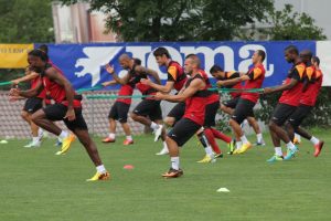 Galatasaray'ın Slovenya kampı s&uuml;r&uuml;yor