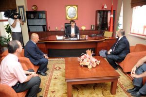 Başkan D&uuml;ndar'a &ouml;nemli ziyaret