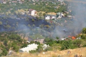Bursa'da korkutan yangın