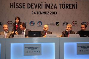 Dicle Elektrik'te devir-teslim t&ouml;reni
