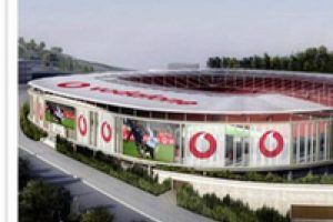 Beşiktaş'ın yeni stadı Vodafone Arena olacak