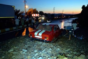Bomba değil su borusu patladı